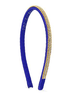Girls Blue Ethnic Hairband 1