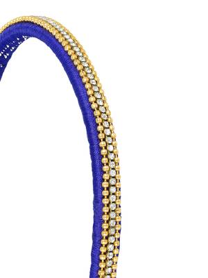 Girls Blue Ethnic Hairband 2