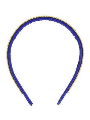 Girls Blue Ethnic Hairband 3