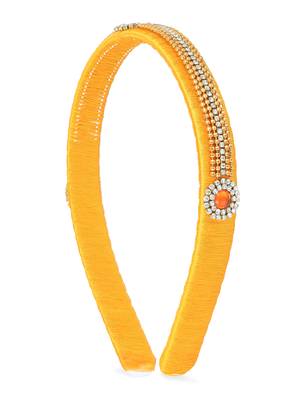 Girls Gold Ethnic Hairband Set 2