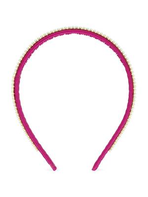Girls Pink Ethnic Hairband 3