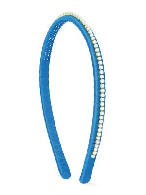 Girls Blue Ethnic Hairband 1