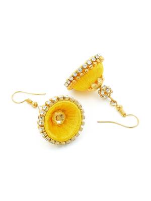 Girls Yellow Ethnic Hairband Set 4