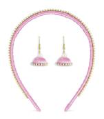 Girls Rose Ethnic Hairband Set