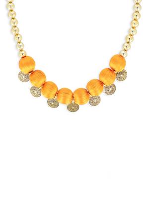 Girls Gold Ethnic Necklace 1