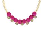 Girls Pink Ethnic Necklace