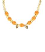 Girls Gold Ethnic Necklace