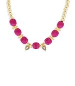 Girls Pink Ethnic Necklace