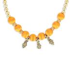 Girls Gold Ethnic Necklace