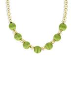 Girls Green Ethnic Necklace