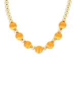 Girls Gold Ethnic Necklace