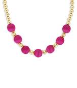 Girls Pink Ethnic Necklace