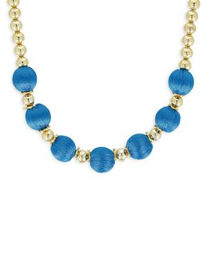 Girls Blue Ethnic Necklace 1