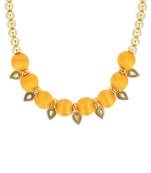 Girls Gold Ethnic Necklace