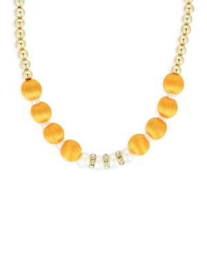 Girls Gold Ethnic Necklace 1