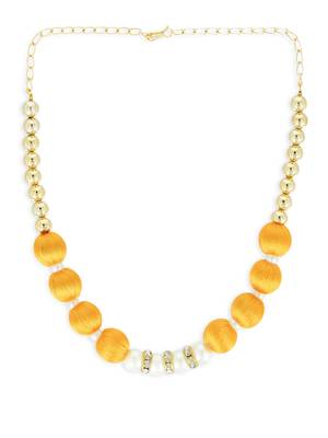 Girls Gold Ethnic Necklace 2