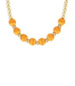 Girls Gold Ethnic Necklace