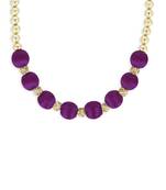 Girls Purple Ethnic Necklace