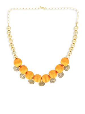Girls Gold Ethnic Necklace Set 2