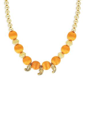 Girls Gold Ethnic Necklace 1