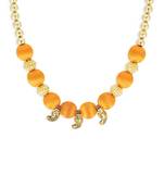 Girls Gold Ethnic Necklace