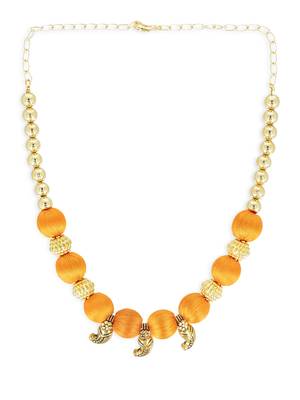 Girls Gold Ethnic Necklace 2