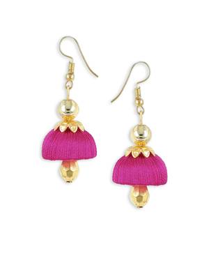 Girls Pink Ethnic Necklace Set 3