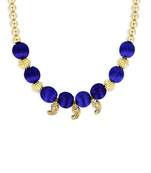 Girls Blue Ethnic Necklace