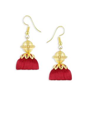 Girls Red Ethnic Necklace Set 3