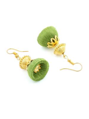 Girls Green Ethnic Necklace Set 4