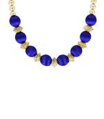 Girls Blue Ethnic Necklace