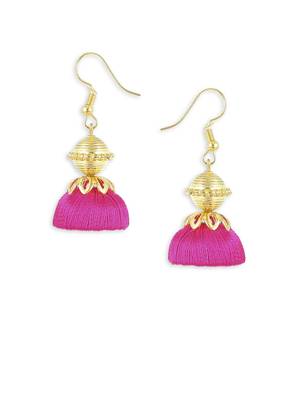 Girls Pink Ethnic Necklace Set 3