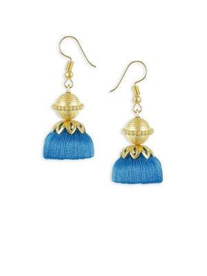 Girls Blue Ethnic Necklace Set 3