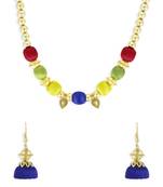 Girls Multi Ethnic Necklace Set