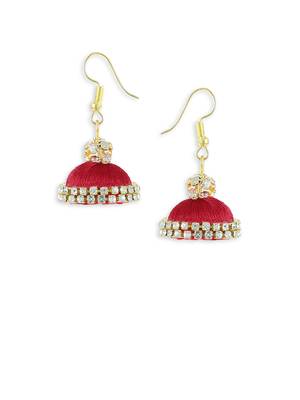 Girls Red Ethnic Necklace Set 3