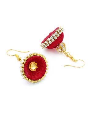 Girls Red Ethnic Necklace Set 4