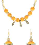 Girls Gold Ethnic Necklace Set