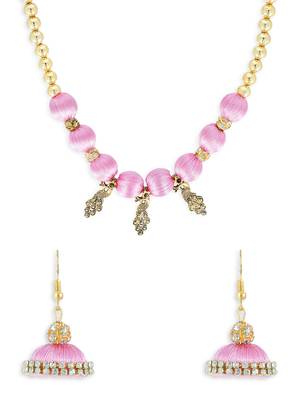 Girls Rose Ethnic Necklace Set 1
