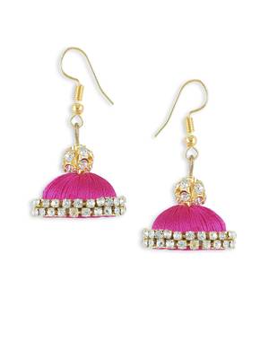 Girls Pink Ethnic Necklace Set 3
