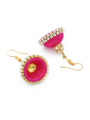 Girls Pink Ethnic Necklace Set 4