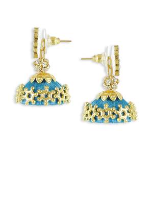 Girls Blue Ethnic Necklace Set 3
