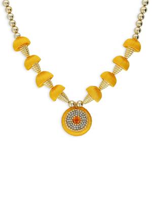 Girls Gold Ethnic Necklace 1