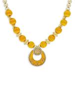 Girls Gold Ethnic Necklace