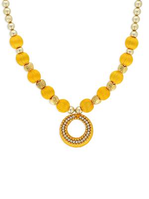 Girls Gold Ethnic Necklace 1