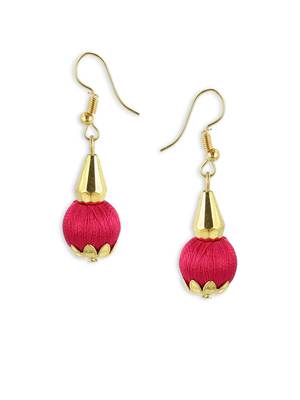 Girls Red Ethnic Necklace Set 3