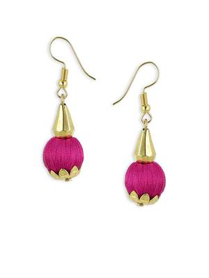 Girls Pink Ethnic Necklace Set 2