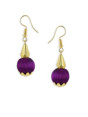 Girls Purple Ethnic Necklace Set 2