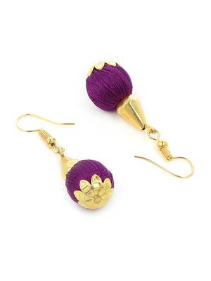 Girls Purple Ethnic Necklace Set 3