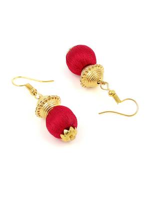 Girls Red Ethnic Necklace Set 4