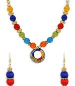 Girls Multi Ethnic Necklace Set